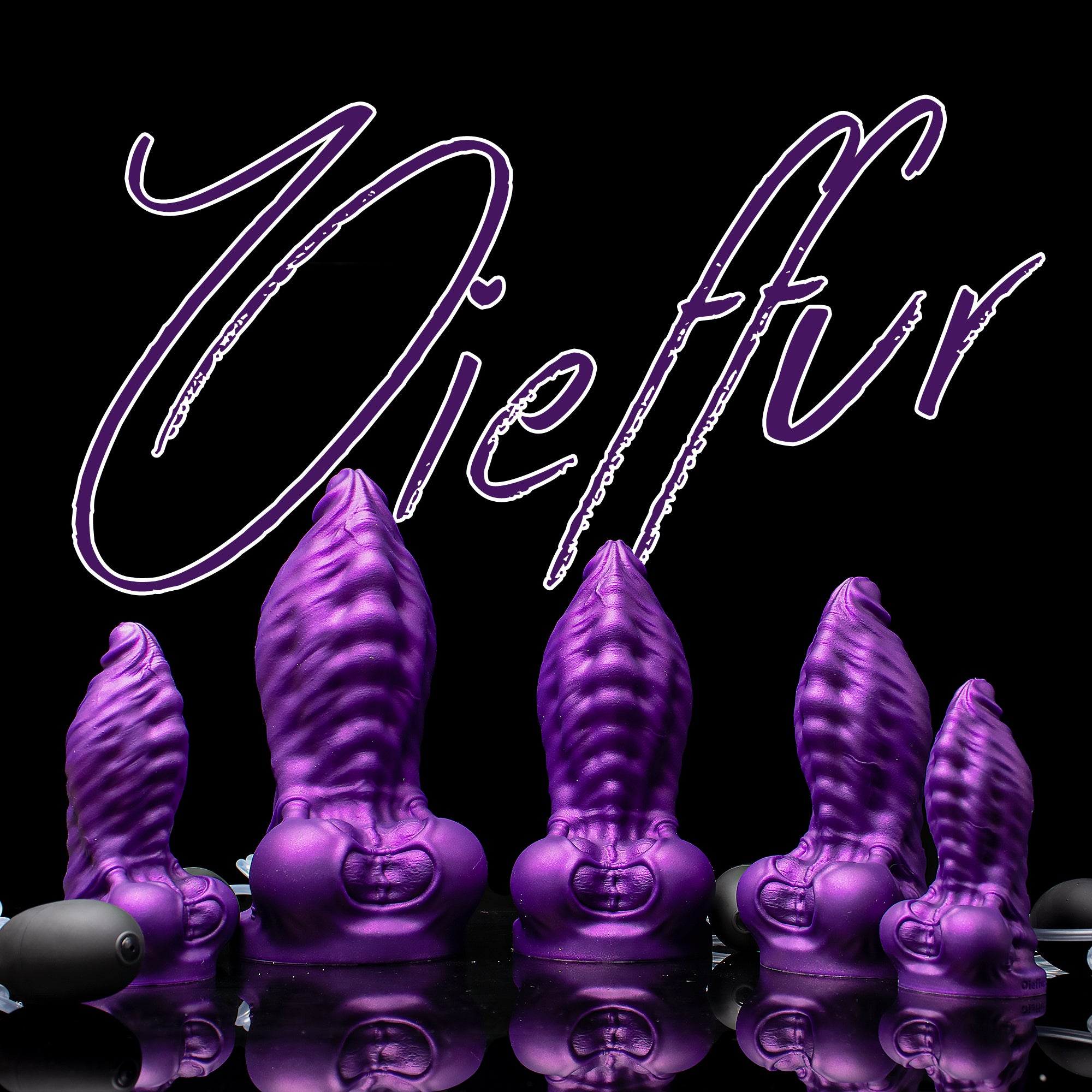 🎃Skyline Challenger Platinum Silicone Squirt Dildo