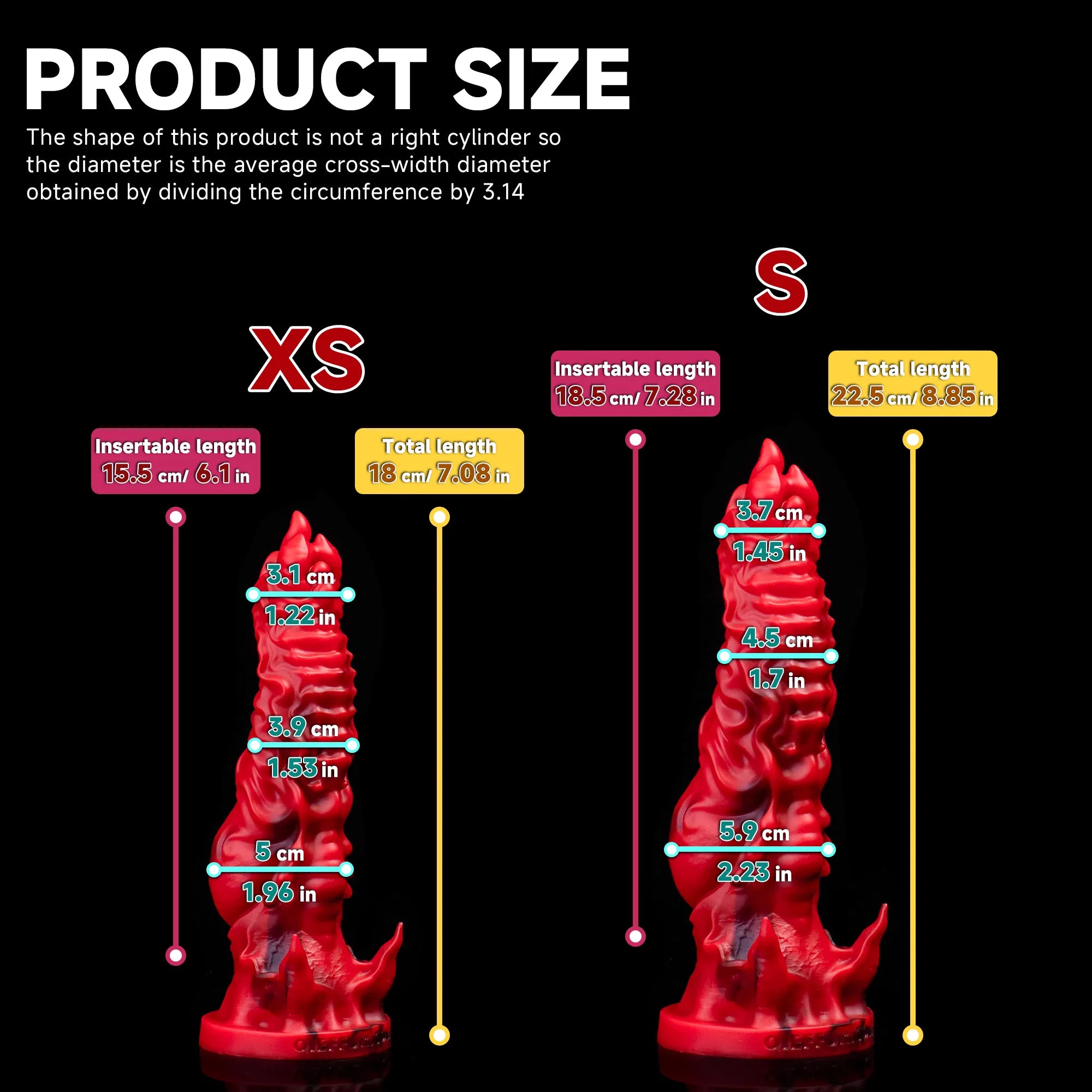 Dragon Dildo | Fantasy Silicone Toy with Scales, Tentacles & Suction Cup - Oieffur