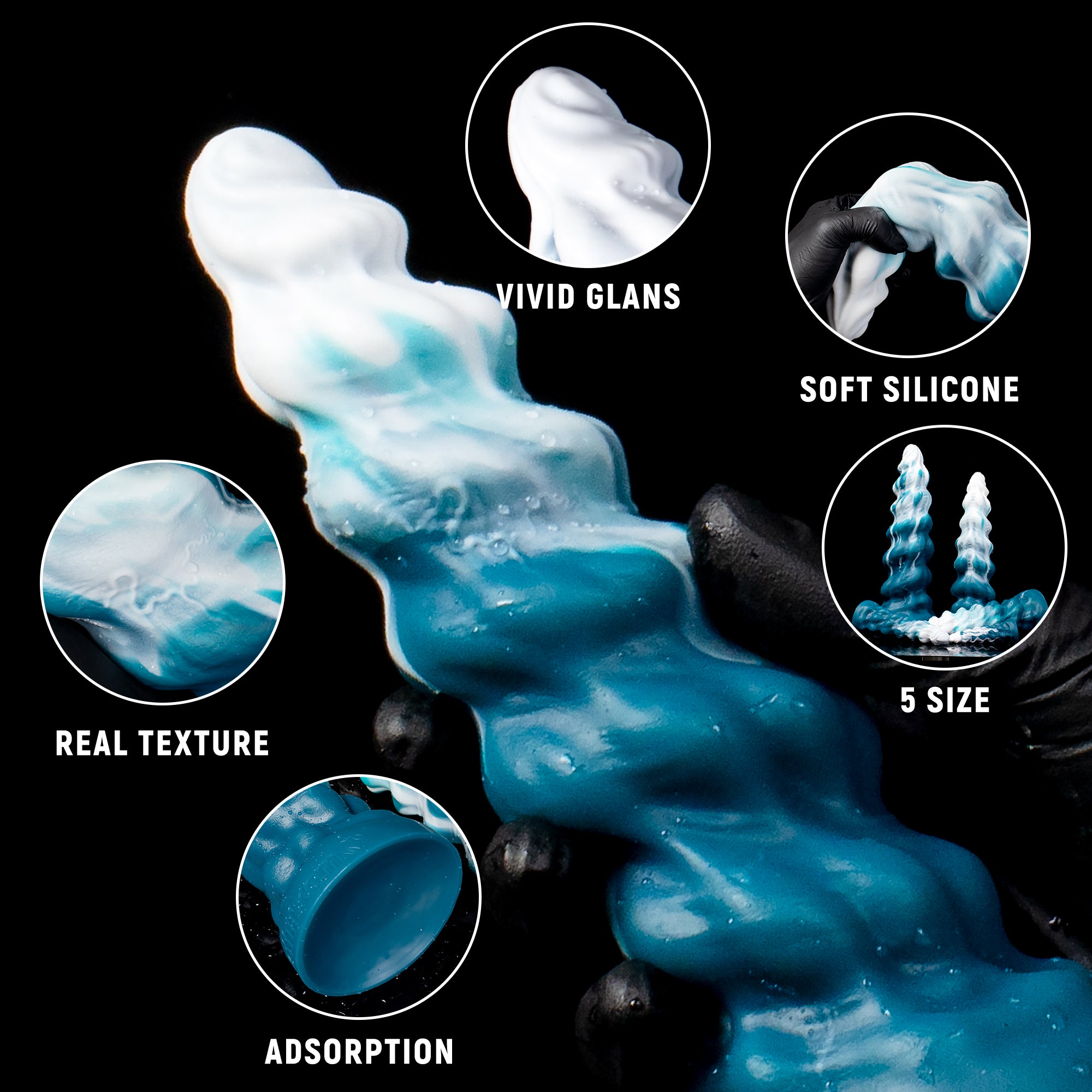 Thick Conqueror Platinum Silicone Dildo - Tapered Design