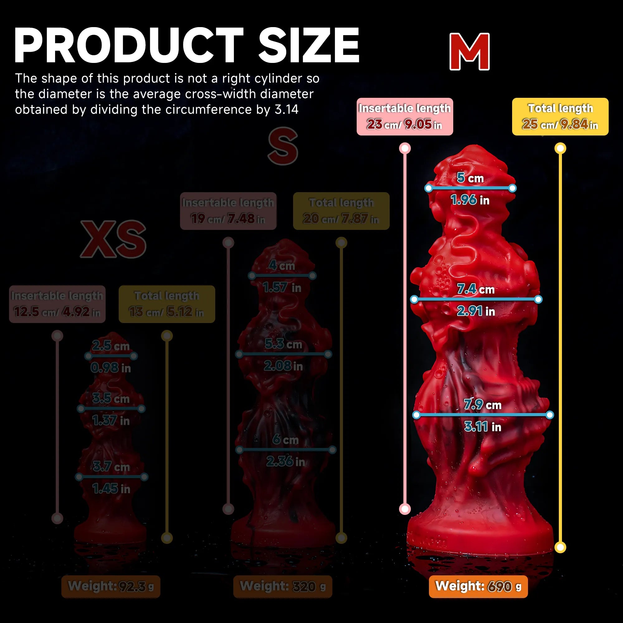 Abyssal Depths Beaded Dildo - Medical Grade Silicone - Oieffur