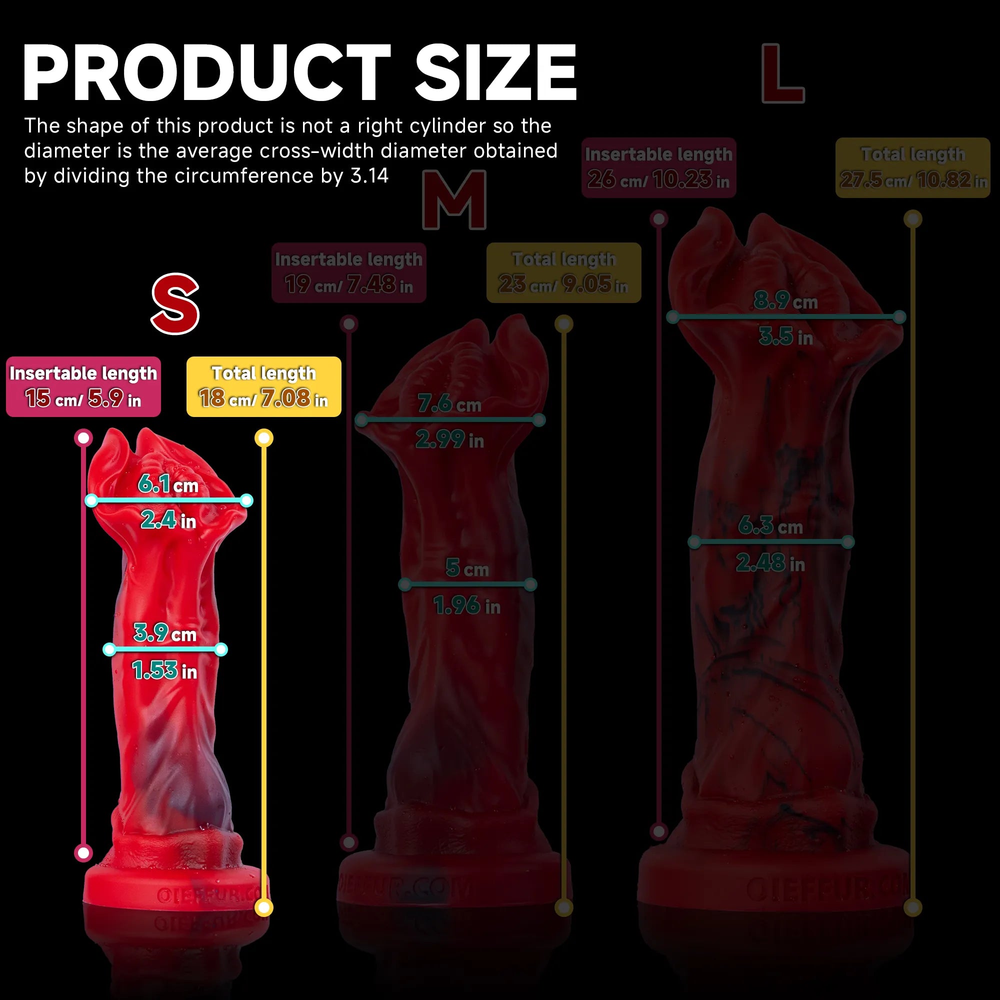 Red Rock Turtle - Red Dragon Dildo | High-Quality Silicone - Oieffur