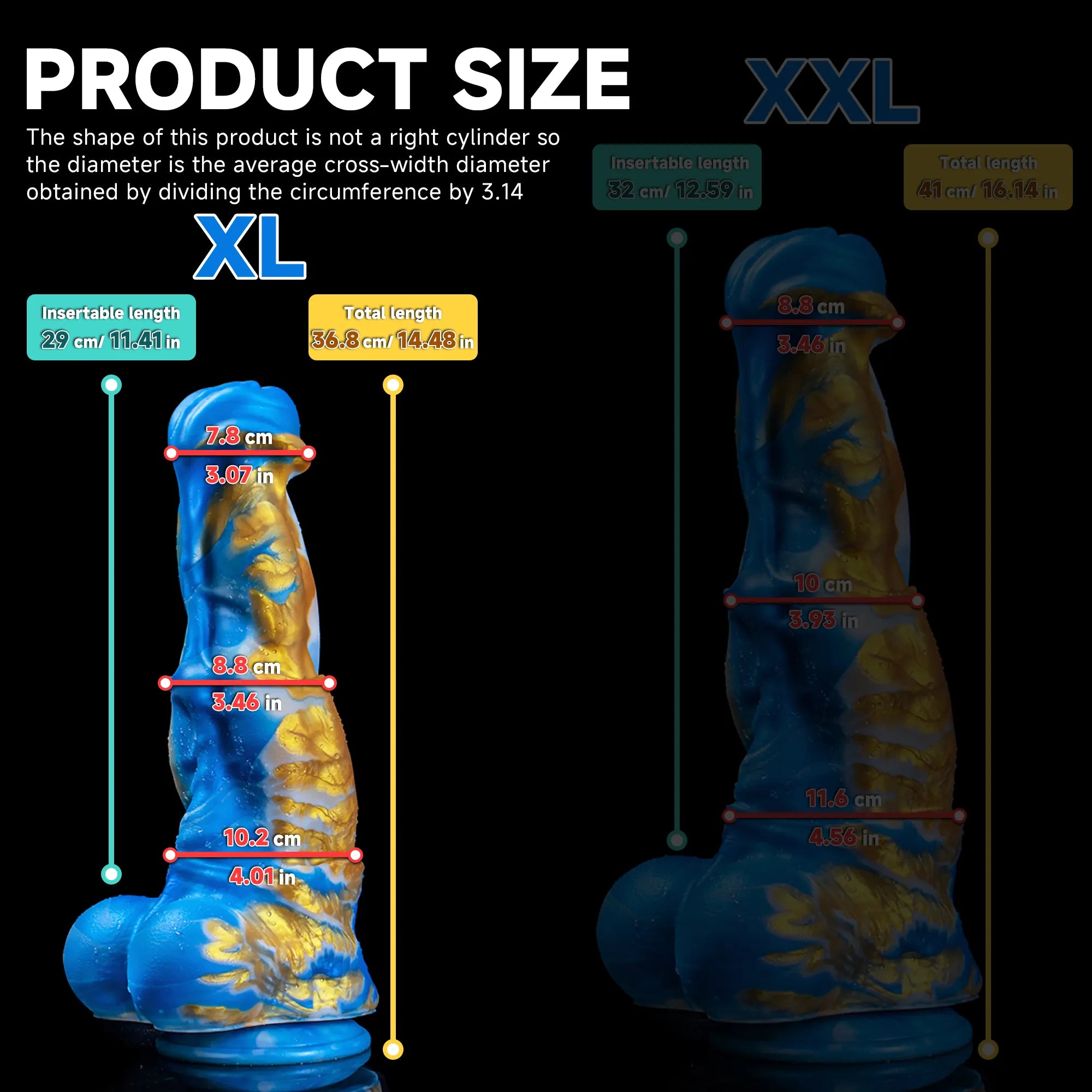 Horse Spirit Dildo - Realistic Penis Adult Toy - Oieffur
