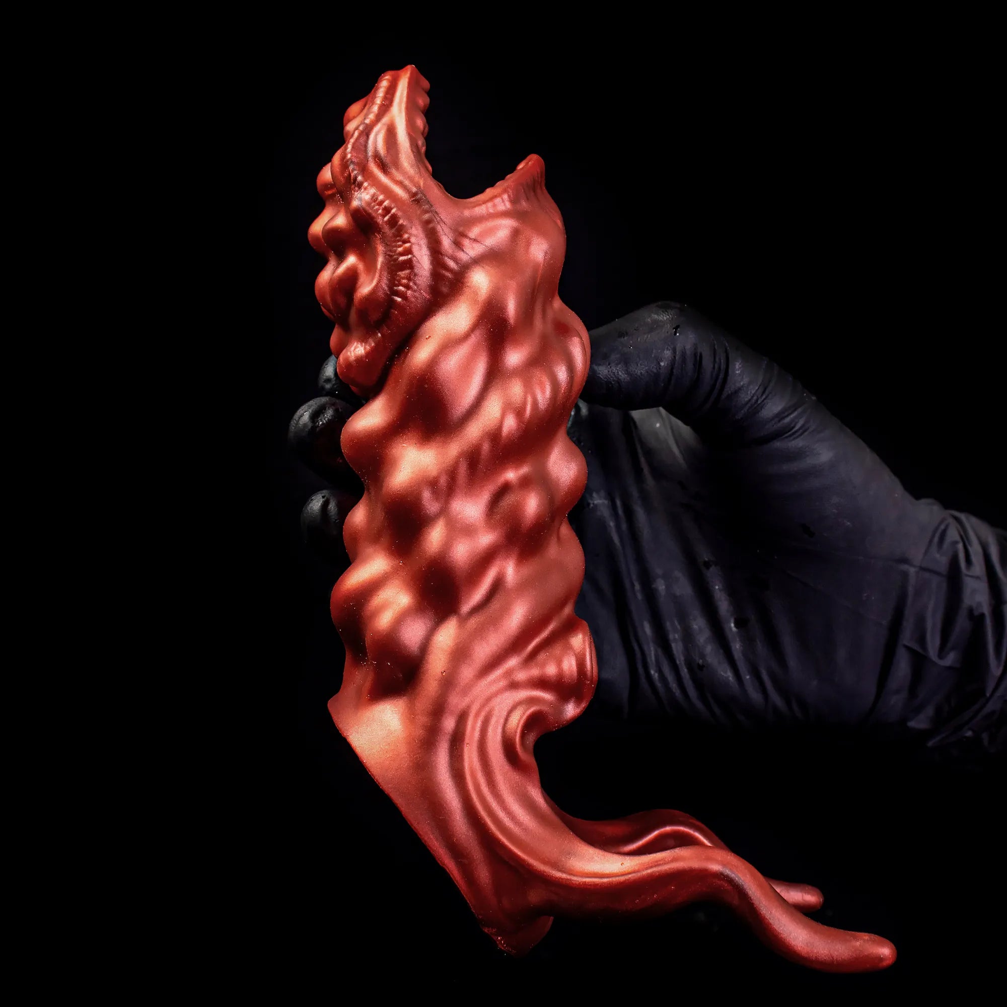Dragon Sheath Girth Enhancer - Platinum Silicone - Oieffur