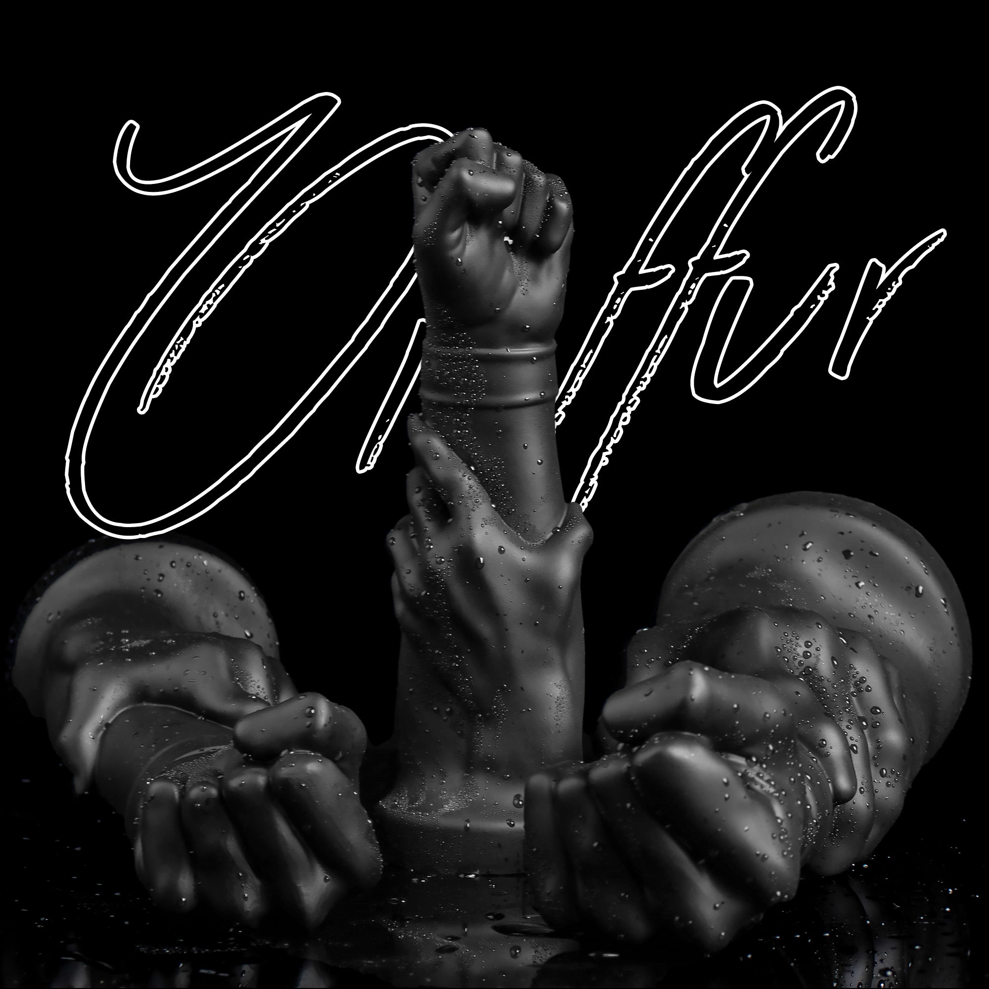 🎃Realistic Fist Dildo – 14-Inch Black Fisting Toy with Suction Cup, Multiple Sizes