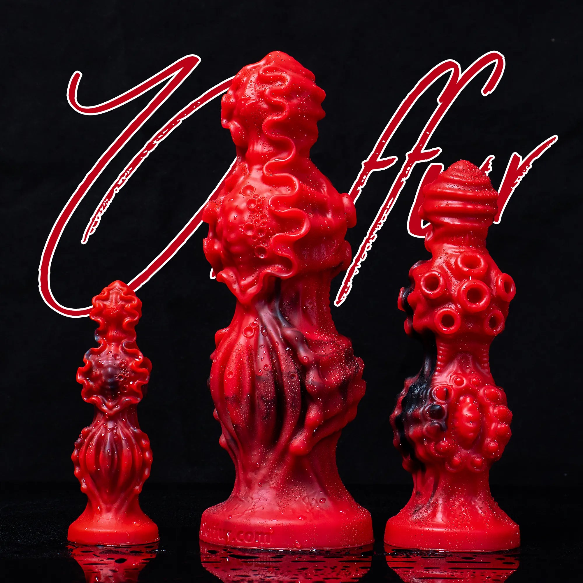 Abyssal Depths - Unique Beaded Dildo Design in Medical-Grade Silicone