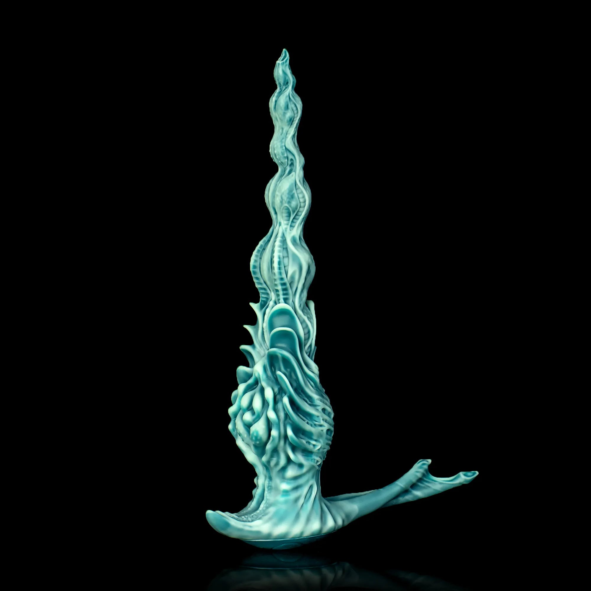 Winding Alien Fantasy Dildo & Textured Beads for Pleasure