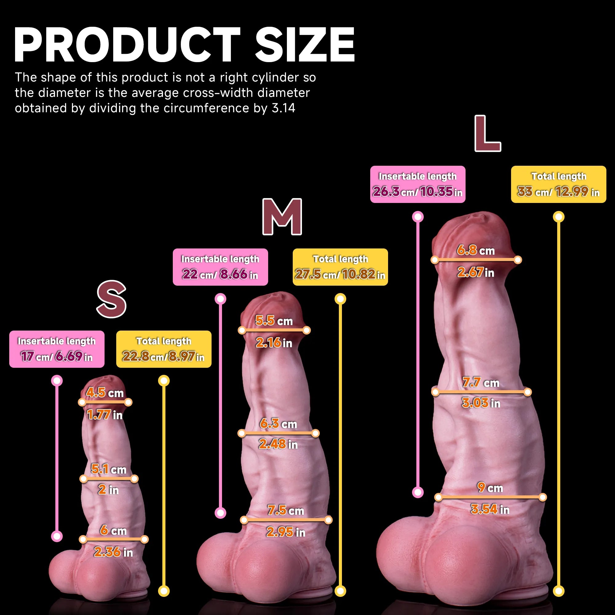 Horse Spirit Dildo - Realistic Penis Adult Toy - Oieffur