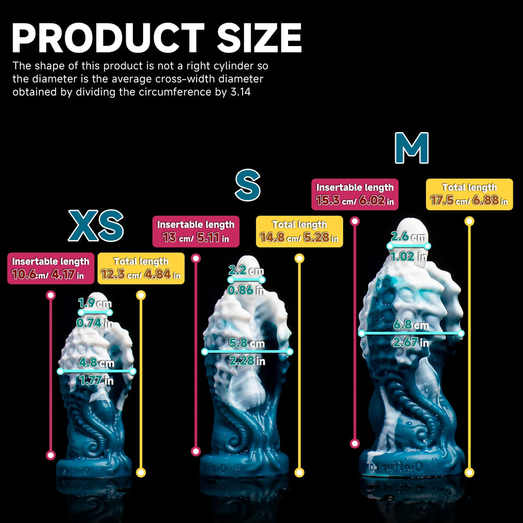 Oieffur Seahorse Wings Dragon dildo made of soft silicone with winged fantasy design for intimate pleasure.