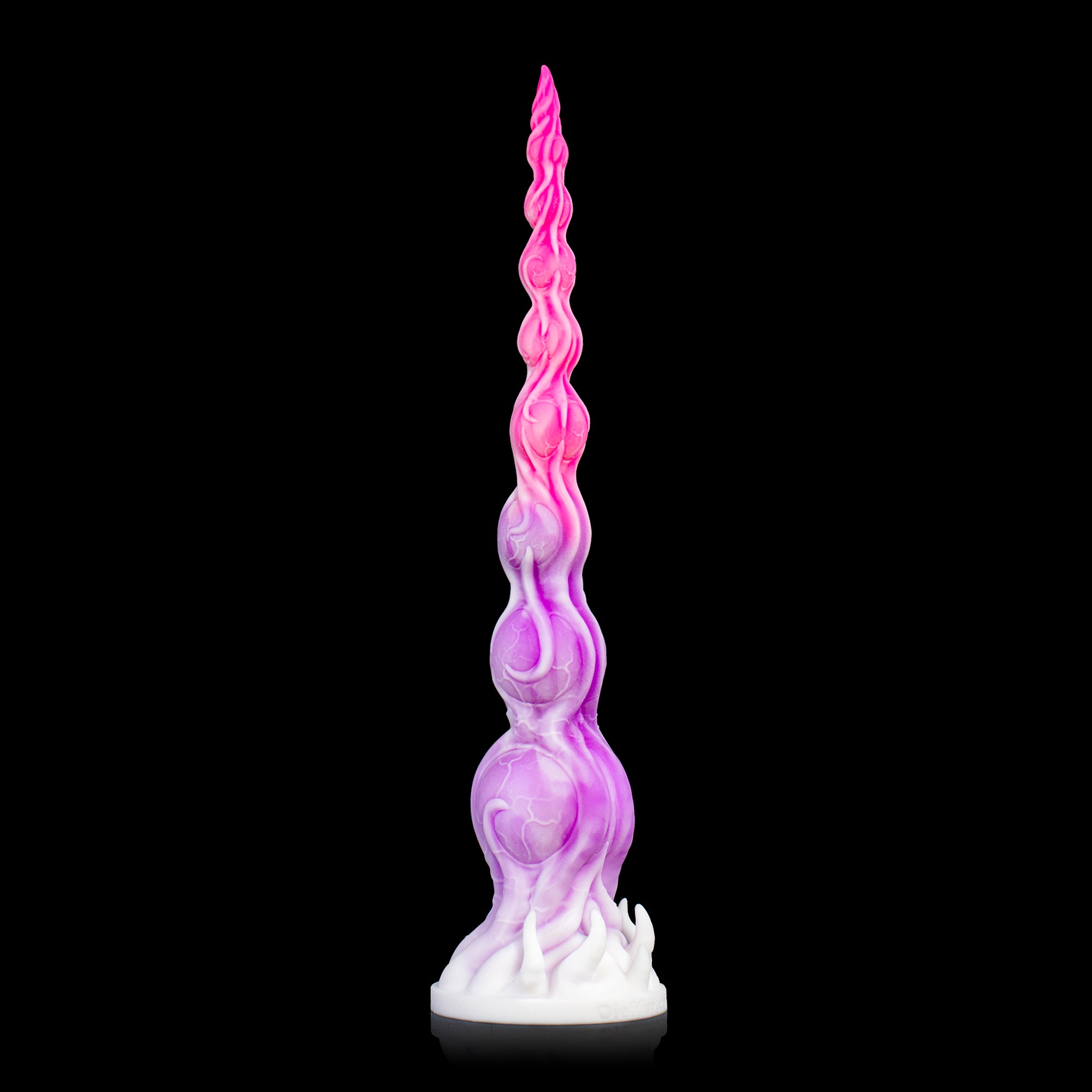 Oieffur Stardust Shuttle fantasy dildo with beads and prostate stimulator, featuring textured surface and ergonomic design.