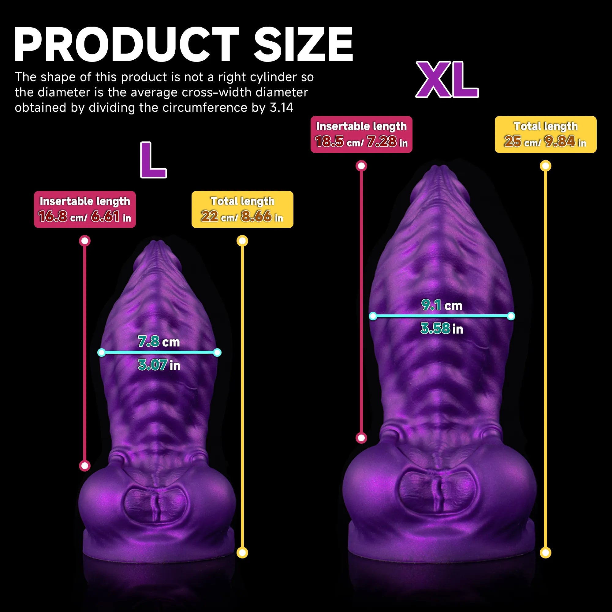 Skyline Challenger Platinum Silicone Squirt Dildo