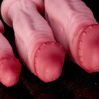 Realistic Sword Demon Giant Dildo with strong suction cup from Oieffur, showcasing the detailed, textured design and realistic appearance.