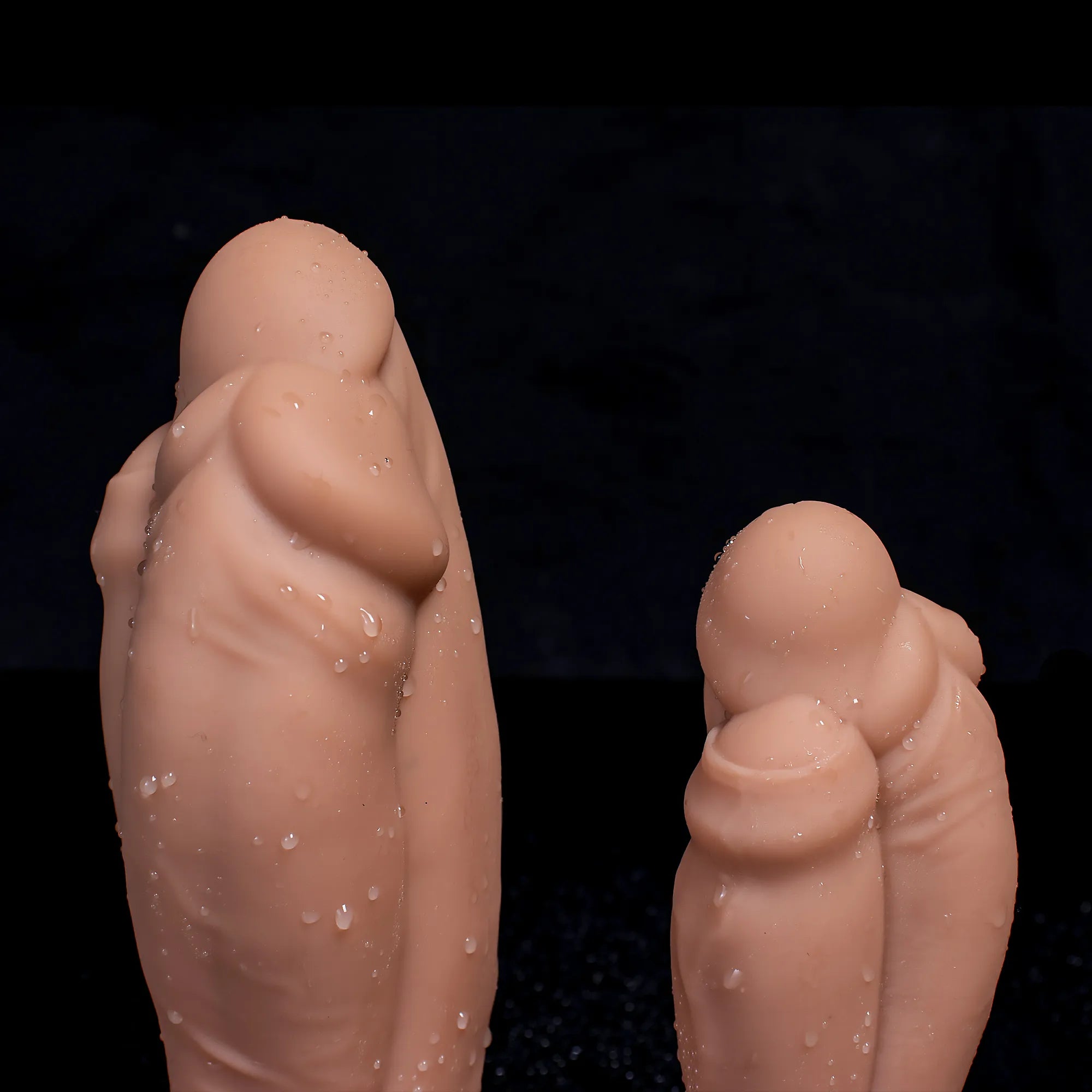 Three Friends  Silicone Dildo with Suction Cup - Realistic Design