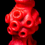Oieffur Abyssal Depths beaded dildo made of medical-grade silicone, featuring a textured, multi-bead design for fantasy pleasure.