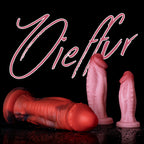 Realistic Sword Demon Giant Dildo by Oieffur with strong suction cup, detailed texture, and lifelike feel for adult pleasure.