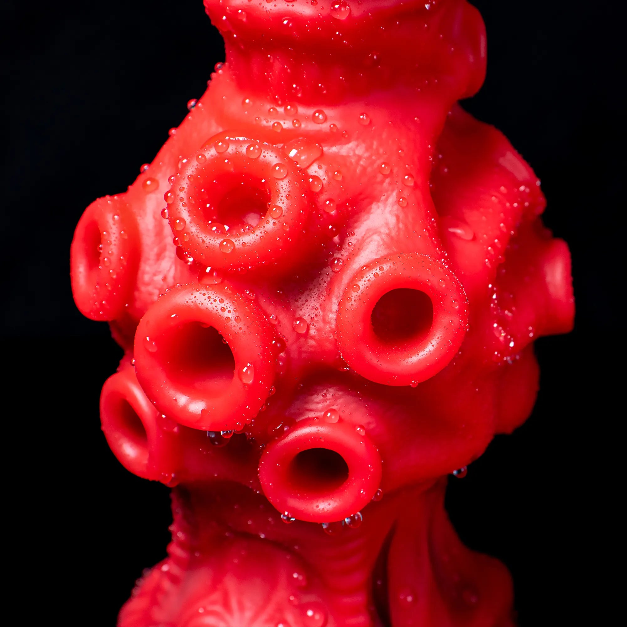 Abyssal Depths - Unique Beaded Dildo Design in Medical-Grade Silicone