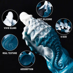 Soft silicone Seahorse Wings Dragon Dildo from Oieffur with winged, fantasy-inspired design for adult pleasure.