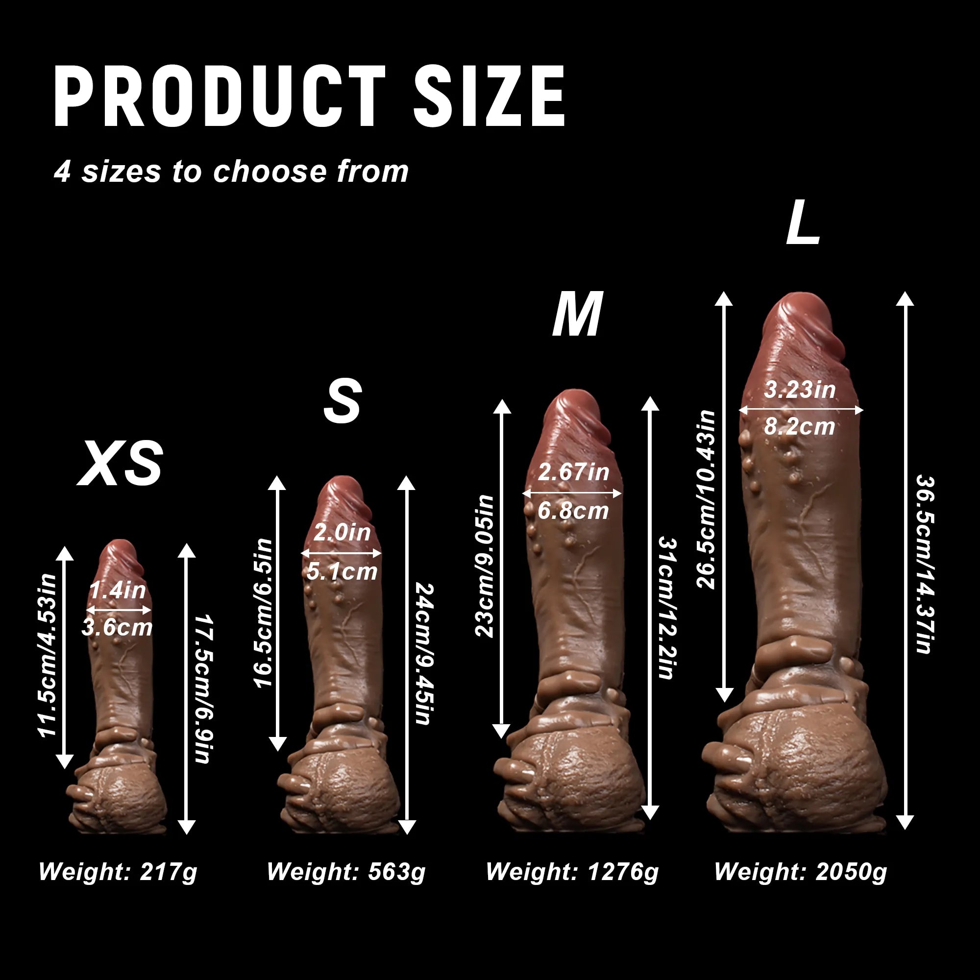 Hot Surge Fantasy Realistic Dildo - Dual Layer Design, Realistic Texture, Safe Material