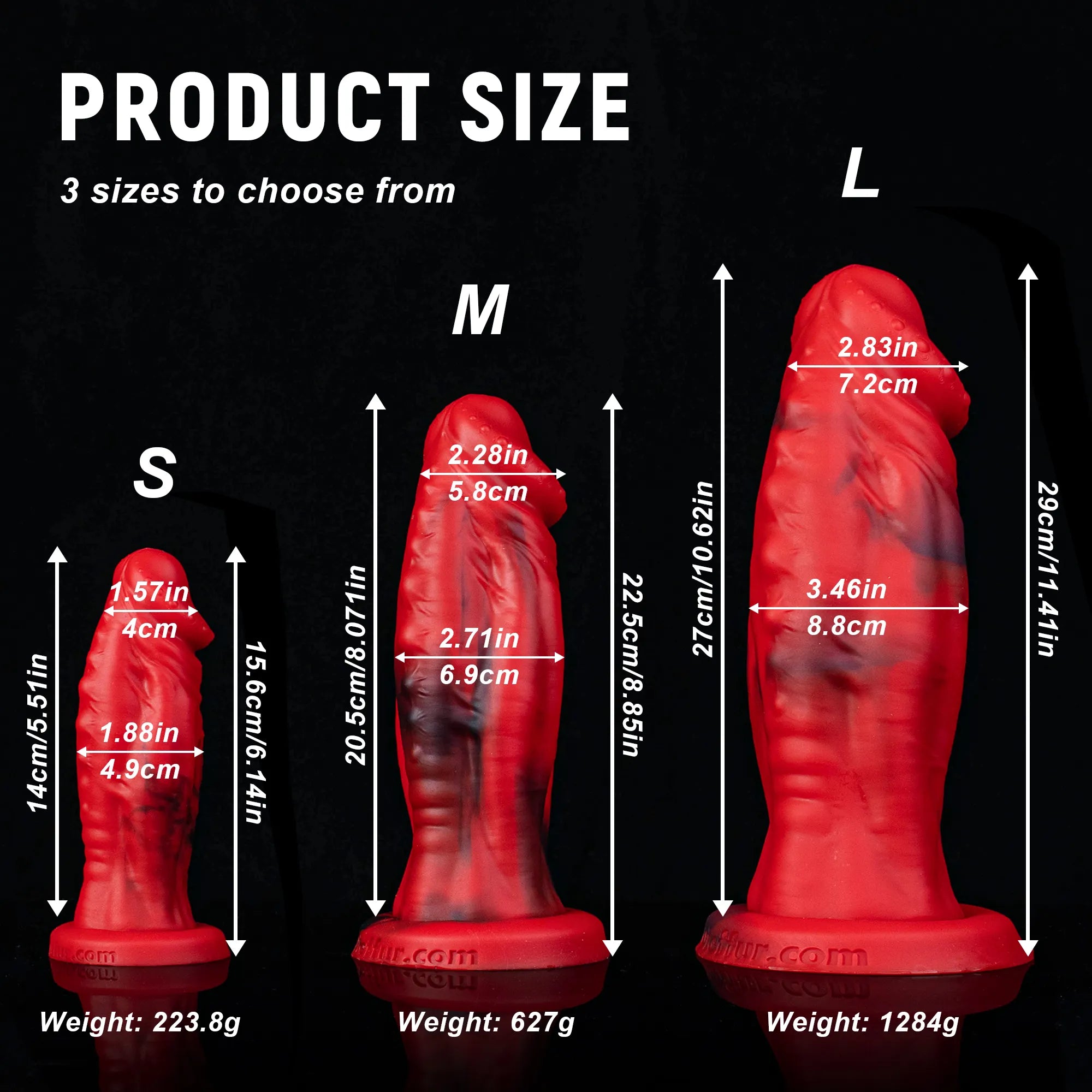 "Sword Demon" Large Dildo | Strong Suction Cup Silicone Dildo