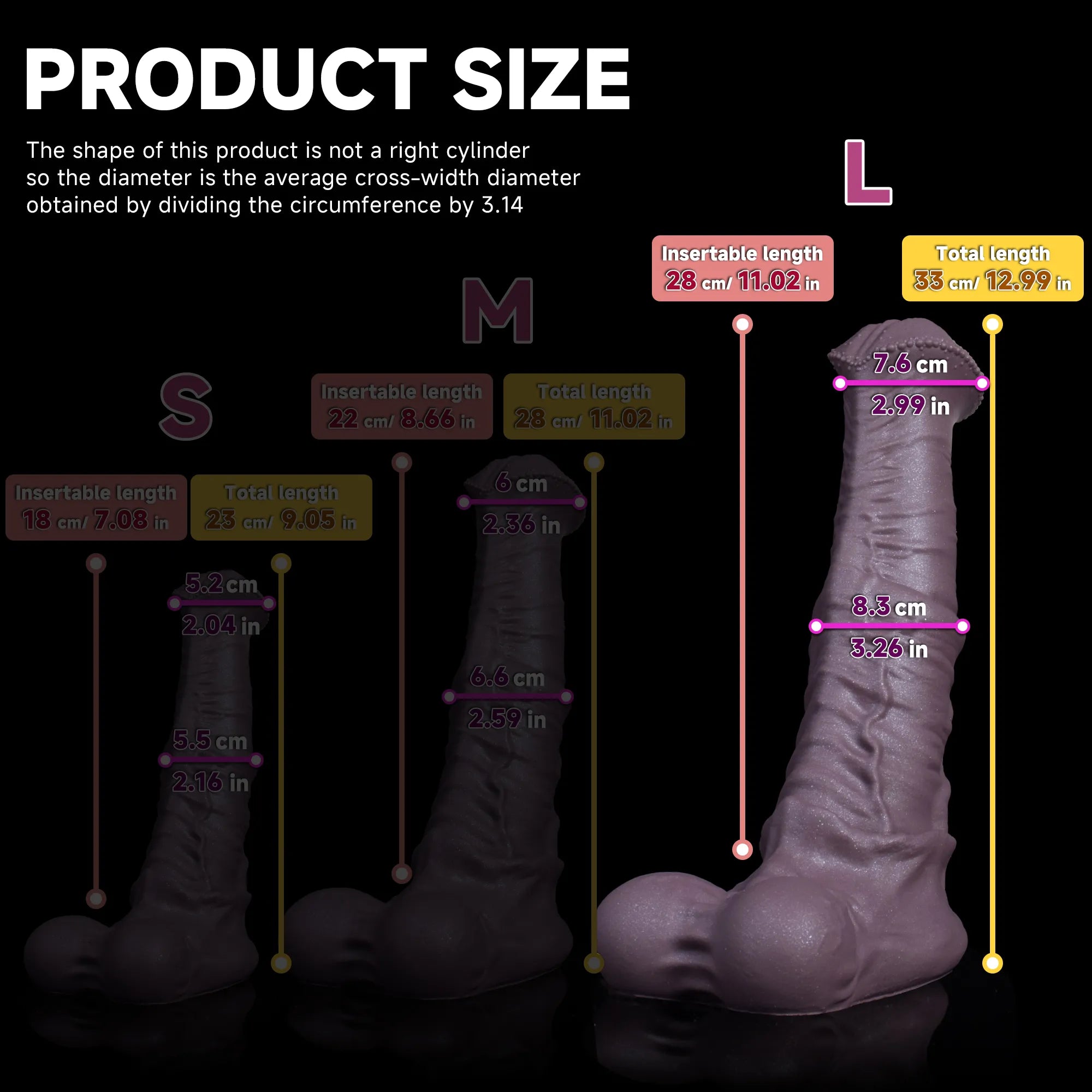Realistic Centaur Horse dildo made of safe platinum silicone with detailed texture, designed for fantasy pleasure.