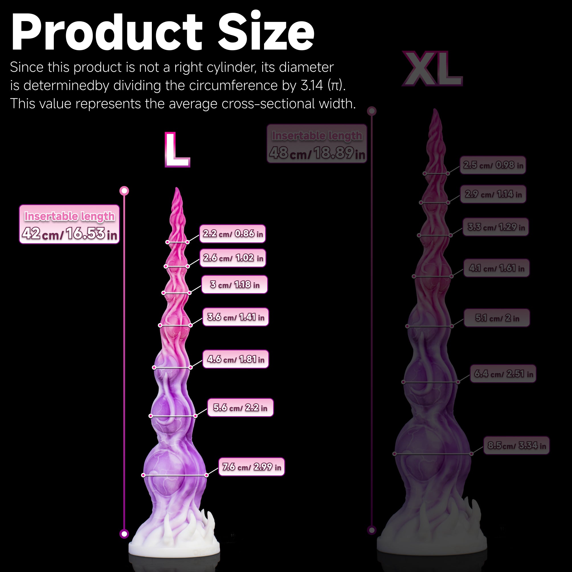 Stardust Shuttle: Alien Dildo with Beads & Prostate Stimulation - Oieffur