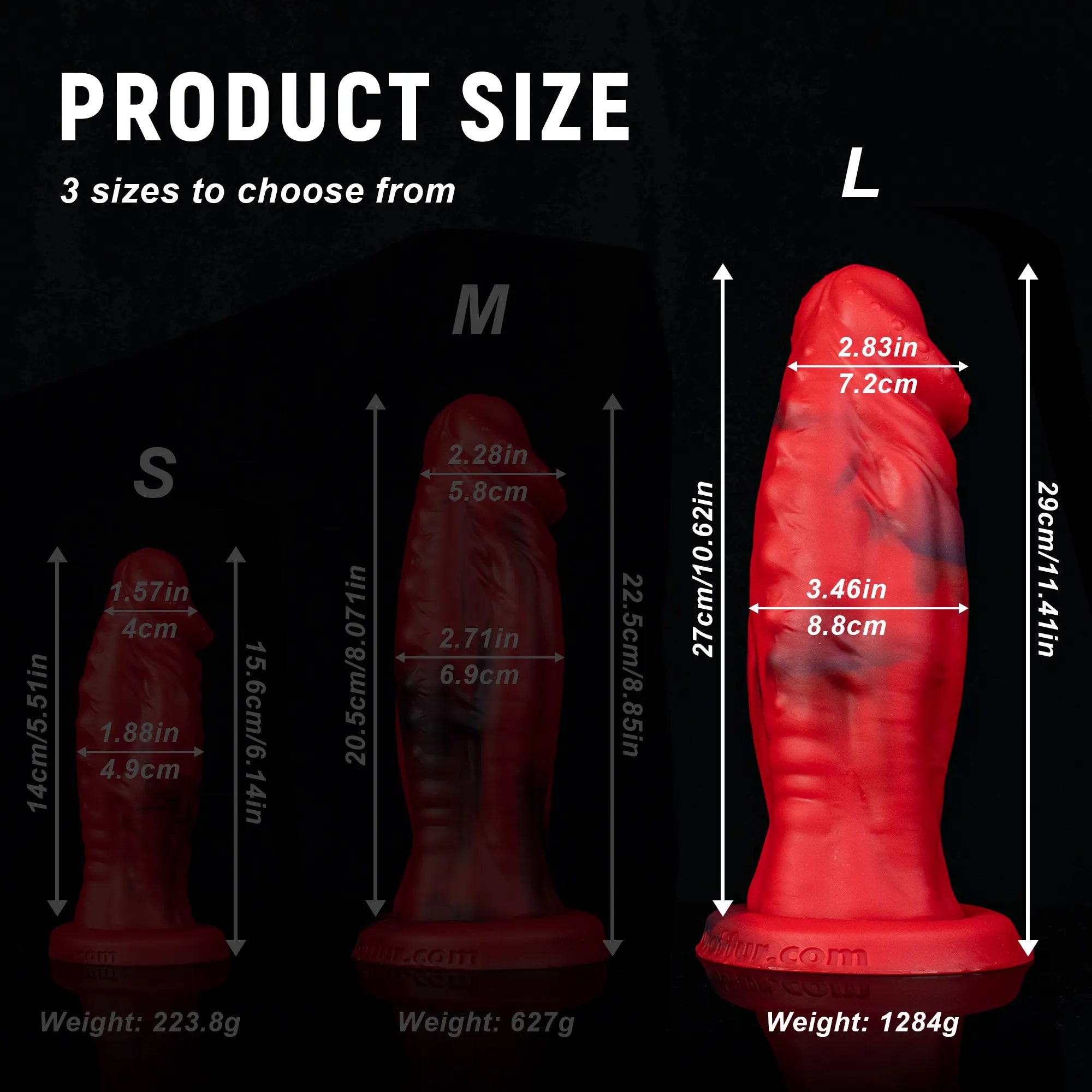 "Sword Demon" Large Dildo | Strong Suction Cup Silicone Dildo