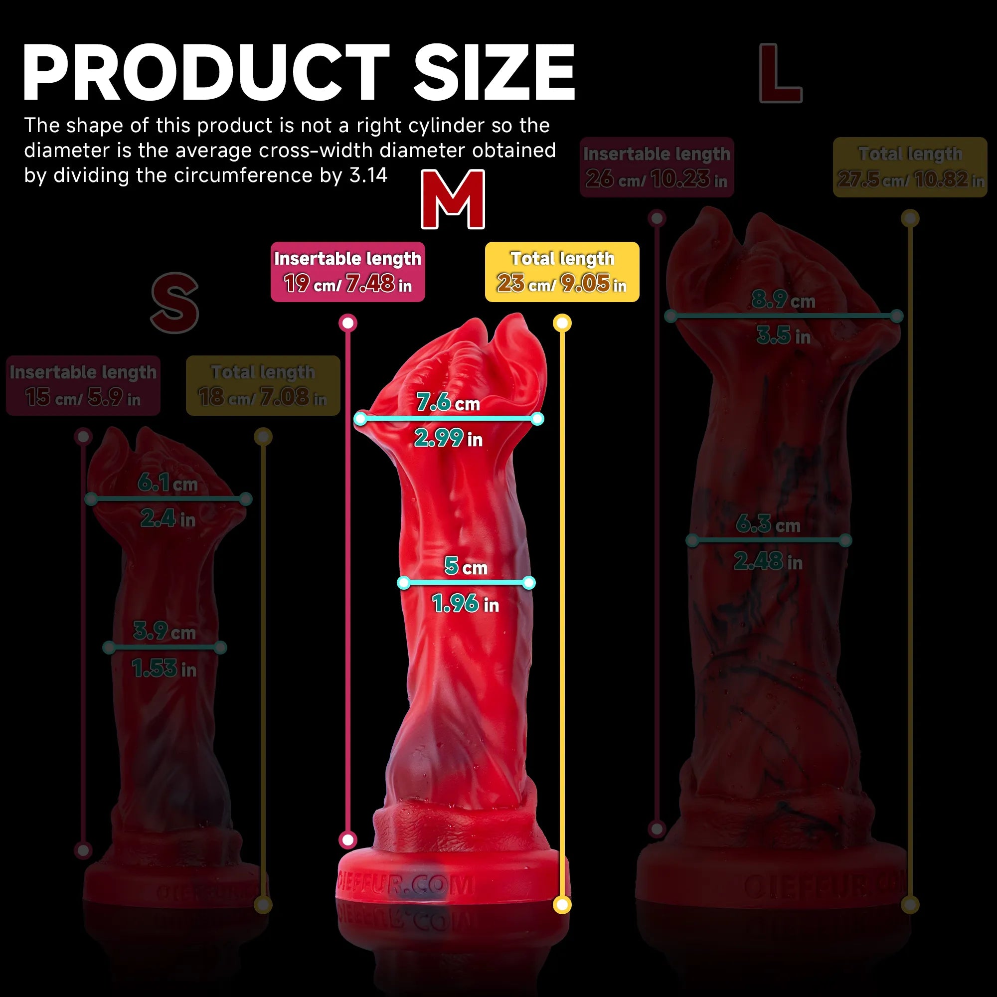 Red Rock Turtle - Red Dragon Dildo | High-Quality Silicone