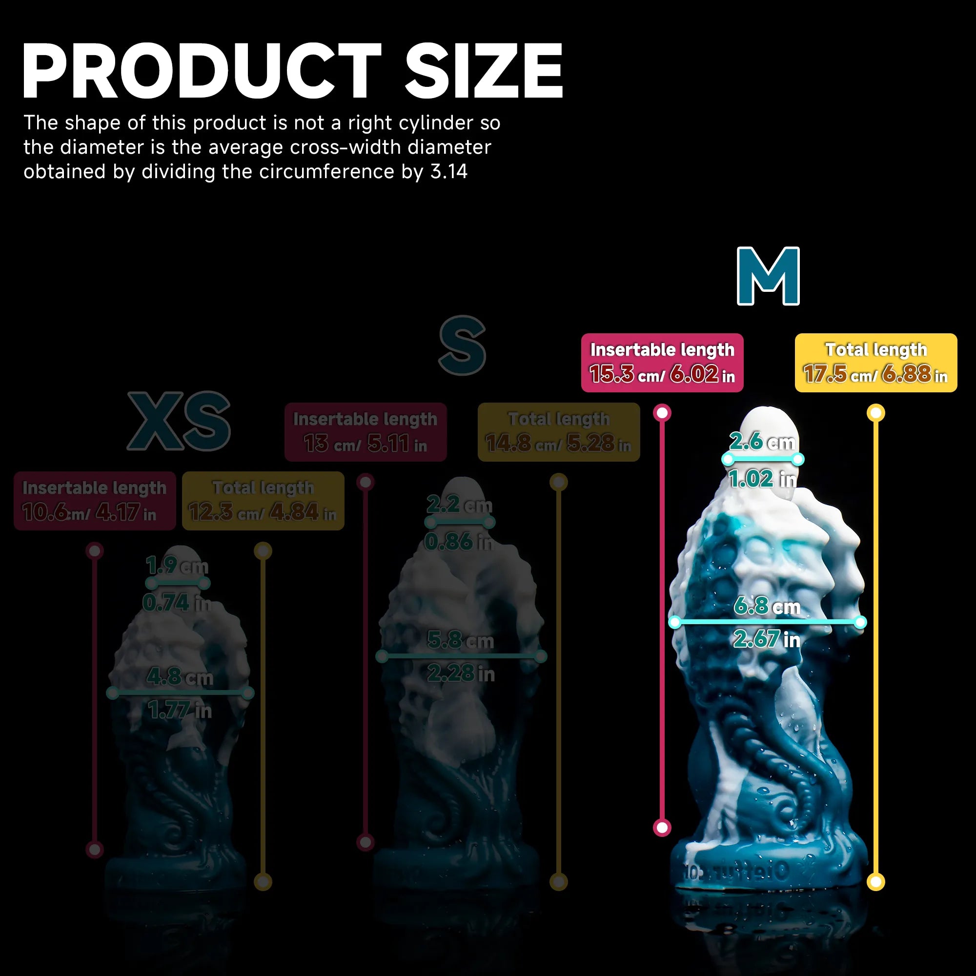 Soft silicone Seahorse Wings Dragon dildo with winged design, part of Oieffur's fantasy dildo collection, shown in the image.