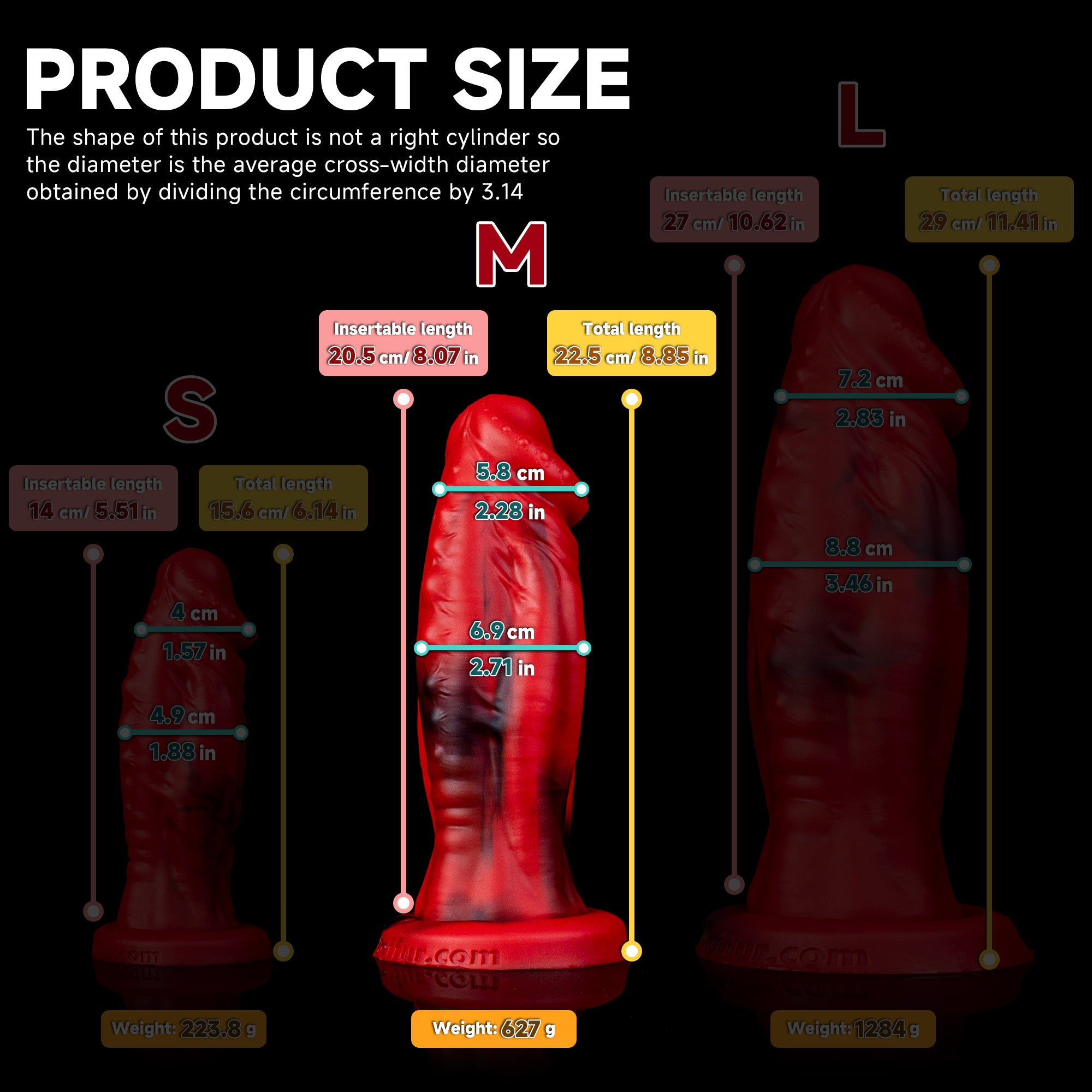 Realistic Sword Demon Giant Dildo by Oieffur with strong suction cup and detailed texture for lifelike experience