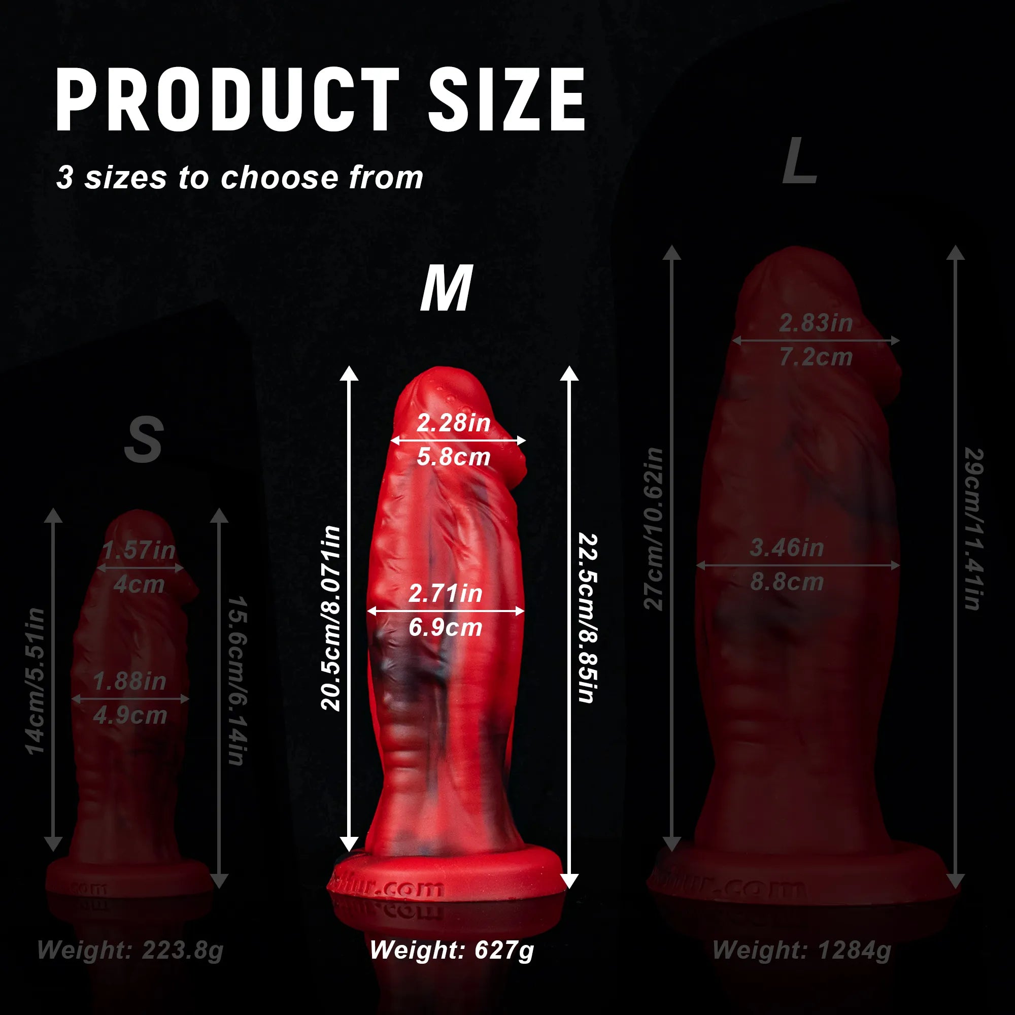 "Sword Demon" Large Dildo | Strong Suction Cup Silicone Dildo