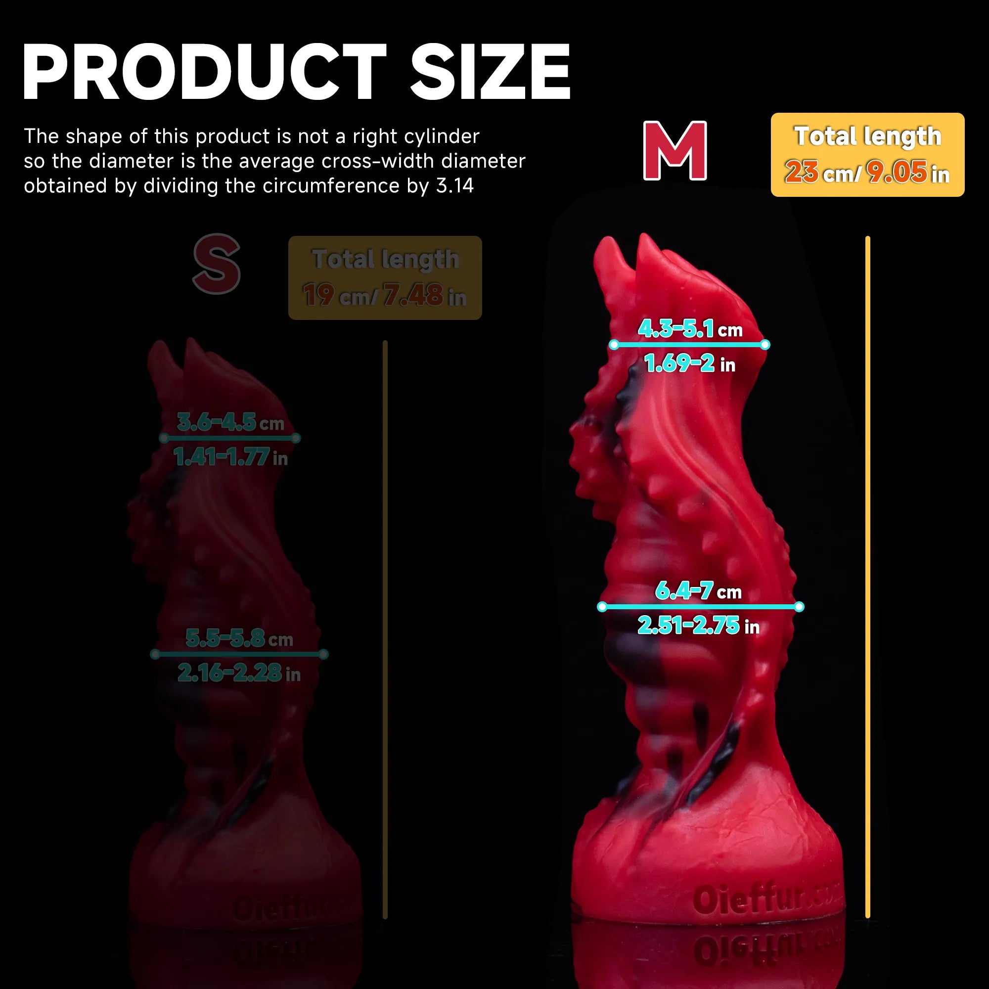 Monster Dildo-Perkin Silicone