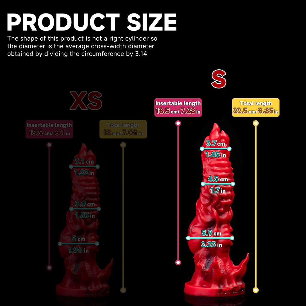 Oieffur fantasy silicone dragon dildo with scales, tentacles, and suction cup for versatile adult pleasure.