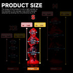 Oieffur Abyssal Depths beaded dildo made of medical-grade silicone, featuring a textured design for enhanced pleasure.