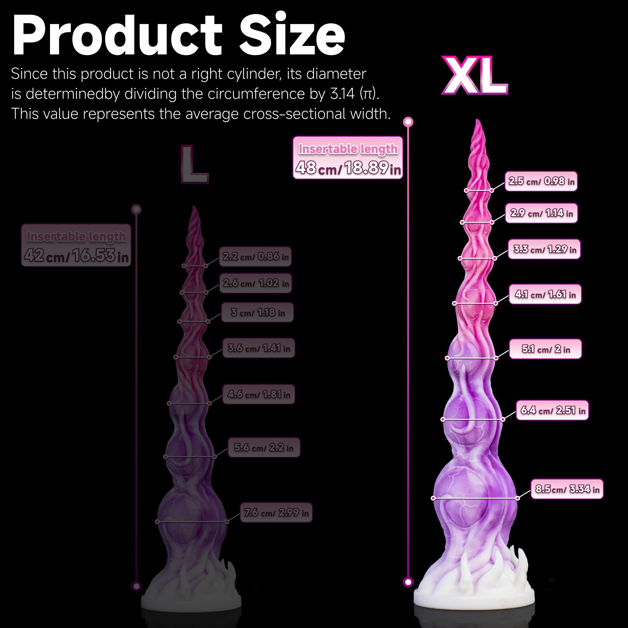 Stardust Shuttle: Alien Dildo with Beads & Prostate Stimulation - Oieffur