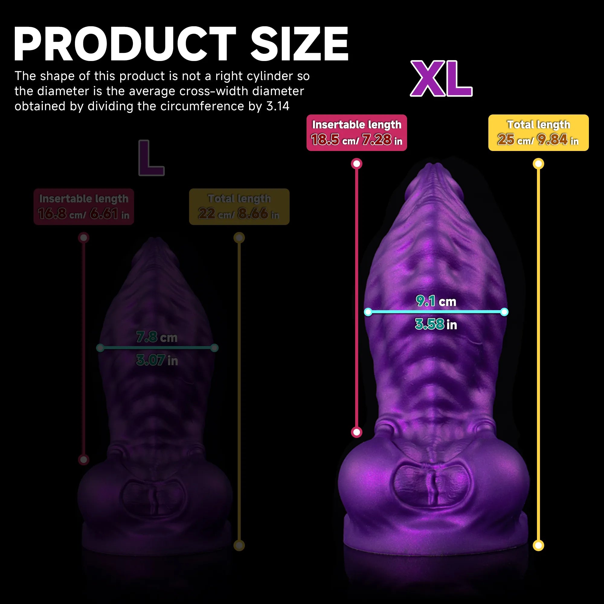 Skyline Challenger Platinum Silicone Squirt Dildo