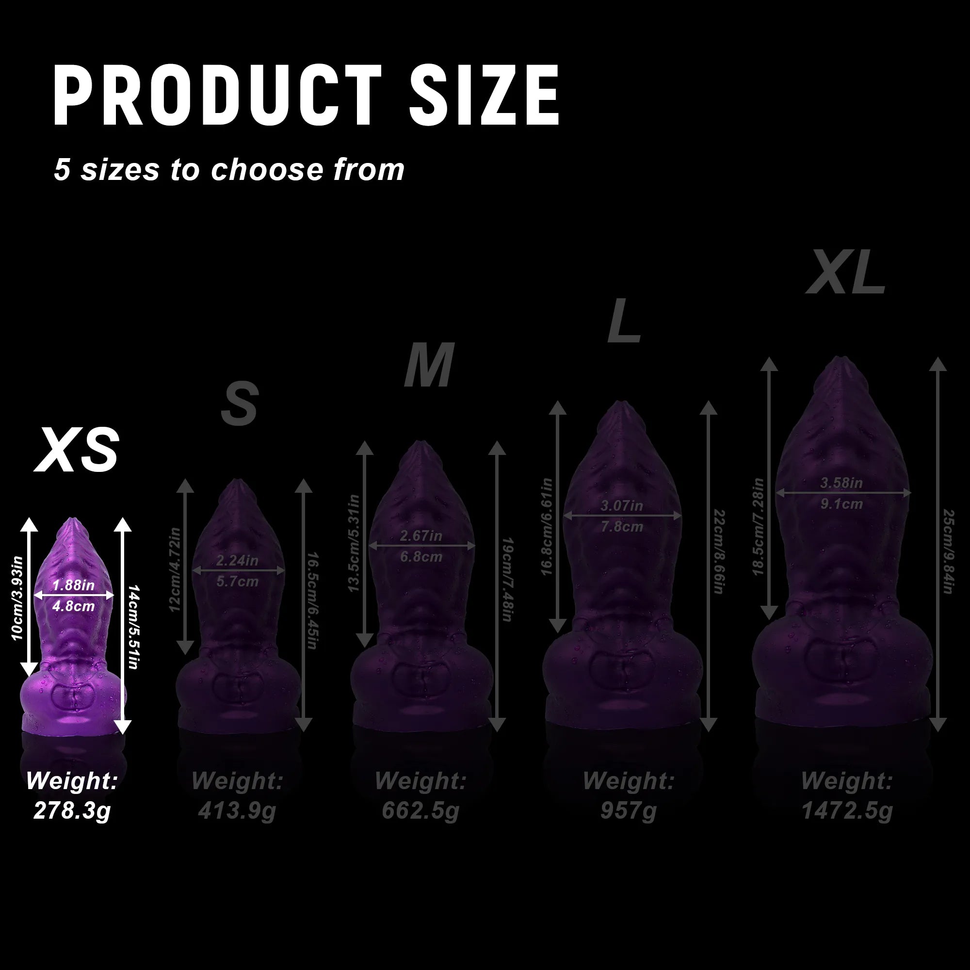 Skyline Challenger Platinum Silicone Squirt Dildo