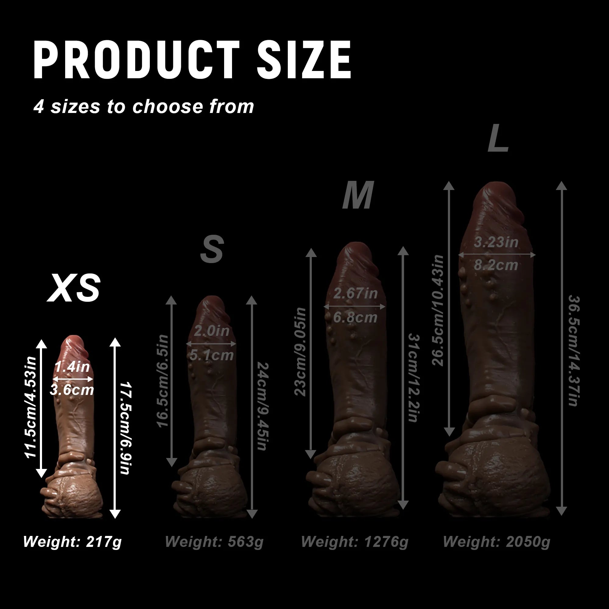 Hot Surge Fantasy Realistic Dildo - Dual Layer Design, Realistic Texture, Safe Material