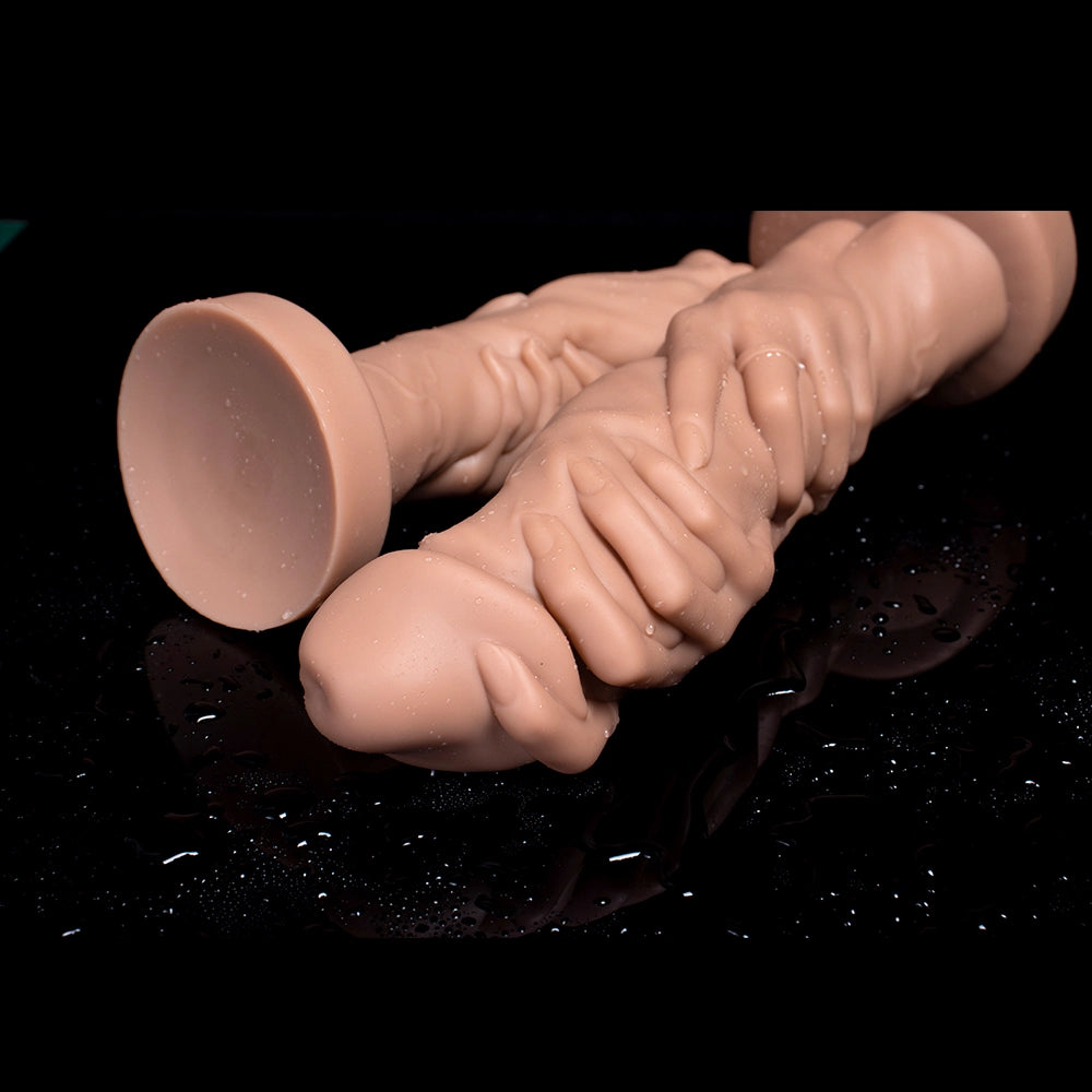 12.59 inch Fister | Taboo Exploration of Handheld Dildo and Fisting!