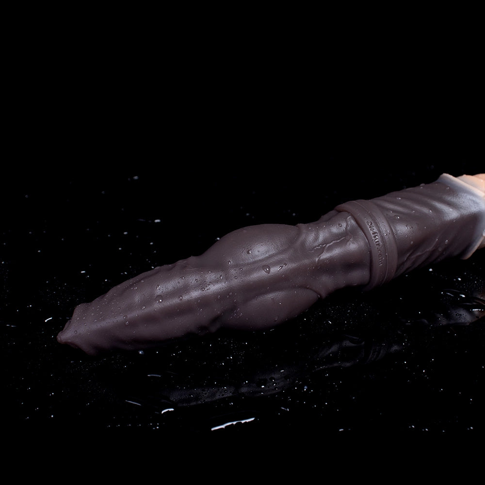 12.4in| The "Dual Rhythm" double dildo is your gateway to untamed ecstasy