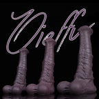 Realistic Centaur Horse Dildo made of safe platinum silicone with detailed texture, designed for fantasy adult pleasure.