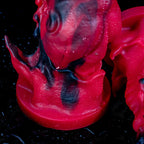 Oieffur Dragon Fantasy Silicone Dildo with scales, tentacles, and suction cup for versatile adult pleasure.