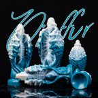 Oieffur Seahorse Wings Dragon Dildo made of soft silicone with a winged fantasy design for adult pleasure.