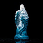Soft silicone Seahorse Wings Dragon Dildo from Oieffur fantasy dildos collection, featuring a winged design and detailed seahorse motif.