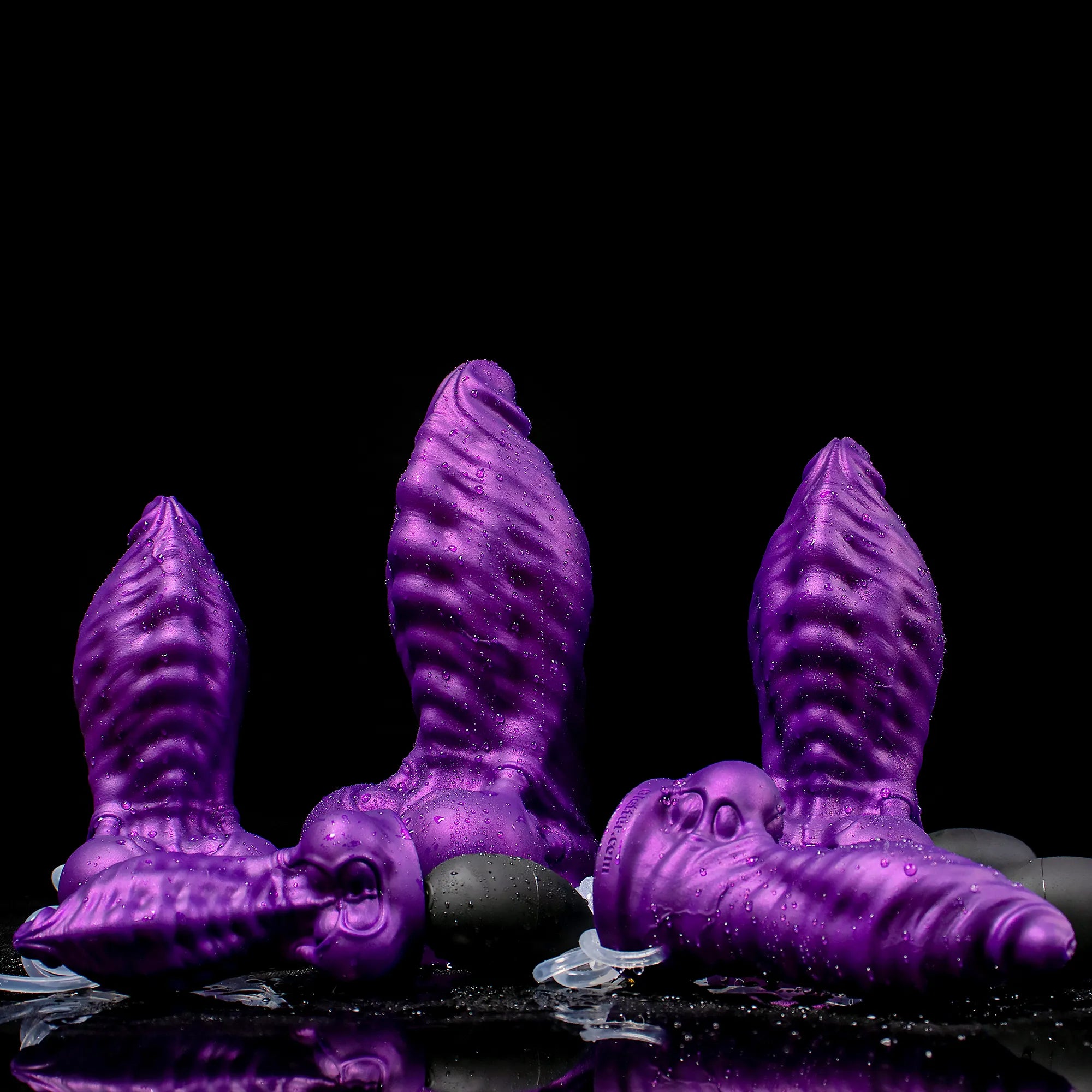 Skyline Challenger Platinum Silicone Squirt Dildo - Oieffur