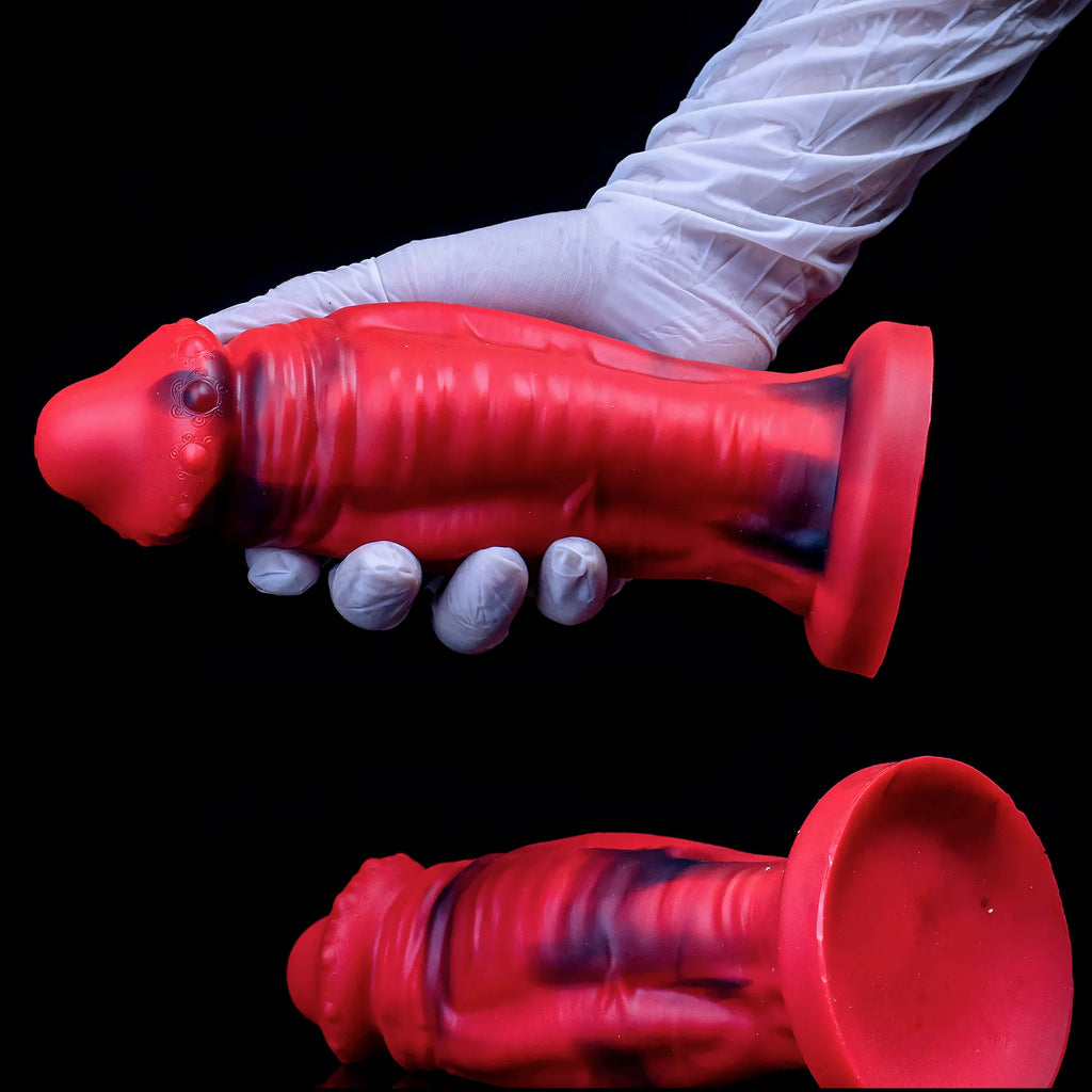 Oieffur Sword Demon Giant Dildo with strong suction cup, realistic feel, and detailed design for immersive pleasure.