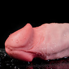 Realistic Vivid Dildo by Oieffur with a thick shaft, large head, and gentle curve, designed for a natural feel and comfort.