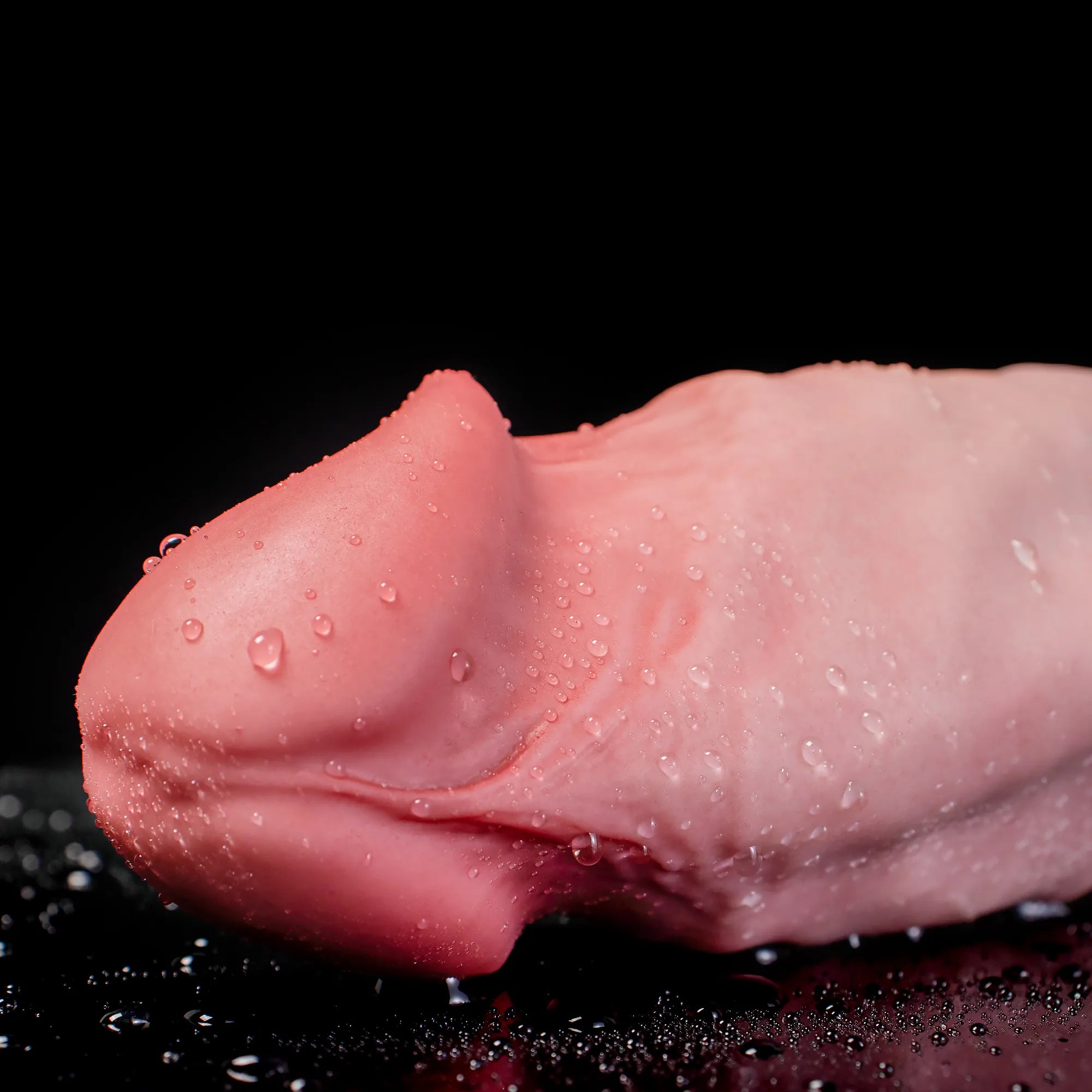 Realistic Vivid Dildo by Oieffur with a thick shaft, large head, and gentle curve, designed for a natural feel and comfort.